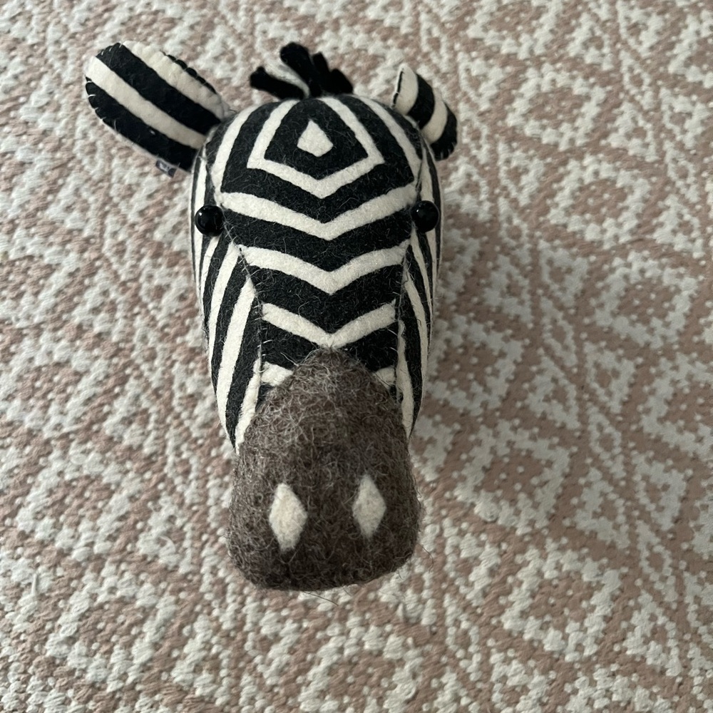Fiona Walker Zebra Head